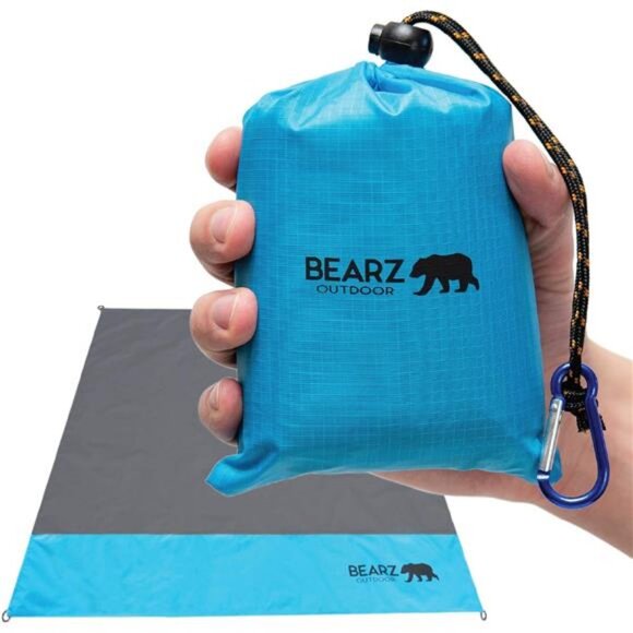 Pocket Blanket - Waterproof Picnic Blanket, Compact Travel Blanket, Waterproof - Picture 1 of 7